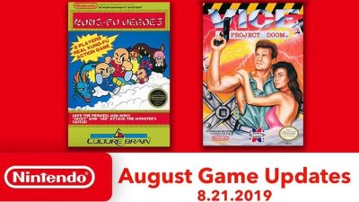 Kung-Fu Heroes y Vice: Project Doom son los juegos de este mes para la app de NES de Nintendo Switch Online