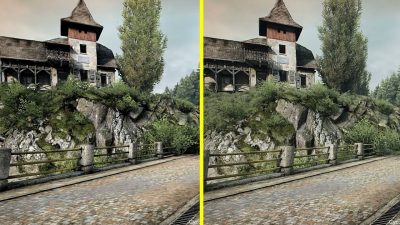 Comparación gráfica entre The Vanishing of Ethan Carter para Nintendo Switch y Xbox One X