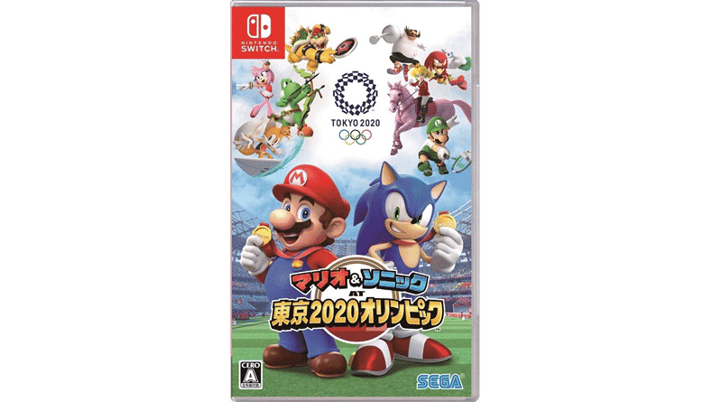 Así luce el boxart japonés de Mario & Sonic en los Juegos Olímpicos de Tokio 2020