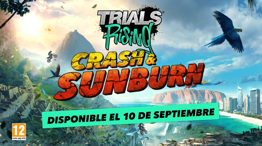 [Act.] Crash & Sunburn, la segunda expansión de Trials Rising, se lanza el 10 de septiembre