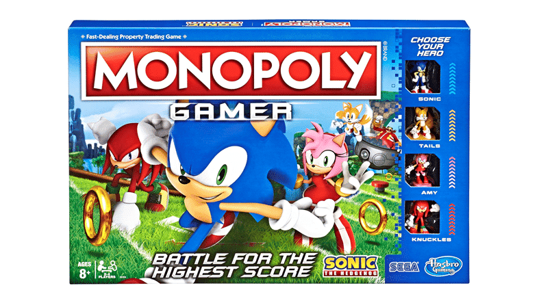 Así es Monopoly Gamer: Sonic the Hedgehog Edition, ya disponible