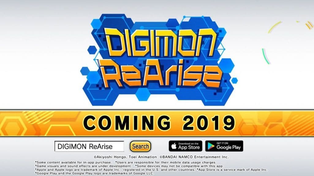 Digimon ReArise llegará a Occidente en algún momento de 2019
