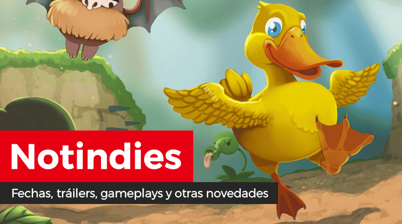 Novedades indies: Edna & Harvey: Harvey’s New Eyes, Gravity Duck, Spirit Hunter: NG, Vambrace: Cold Soul, Dead Cells, Donut County, Gorogoa, Exception, Never Give Up, Root Letter: Last Answer y más