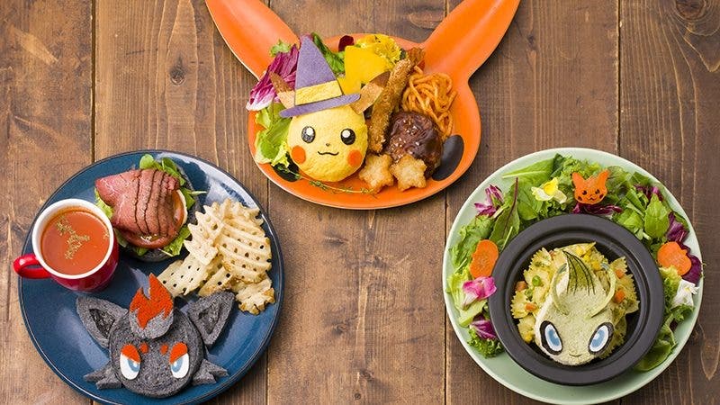 Se revela el menú del Pokémon Café de Tokio para Halloween 2019