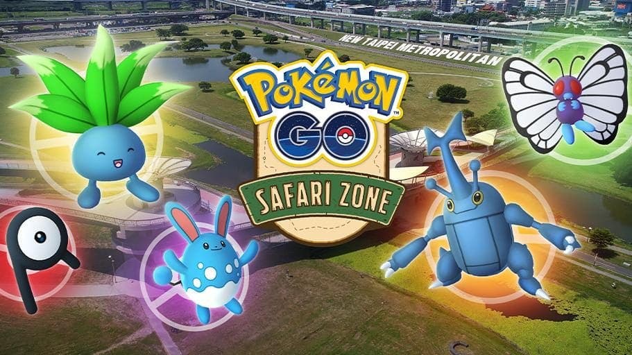 Se anuncia una Zona Safari de Pokémon GO en Nueva Taipéi, China