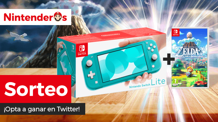 [Act.] ¡Sorteamos una Nintendo Switch Lite + Zelda: Link’s Awakening! ¡Solo hoy!