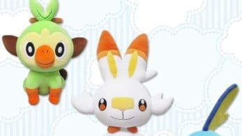 Amazon Japón abre las reservas de la nueva colección de peluches Pokémon de Espada y Escudo