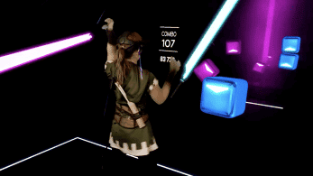 Este vídeo nos muestra cómo se juega en Beat Saber con el tema principal de Zelda: Ocarina of Time de fondo