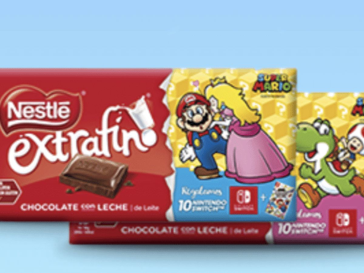 posterior Corte fin de semana Nestlé Extrafino lleva a cabo una nueva promoción de Super Mario con  mochilas de regalo y sorteos periódicos - Nintenderos
