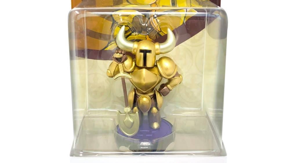 Por fin podemos contemplar el amiibo de Shovel Knight dorado