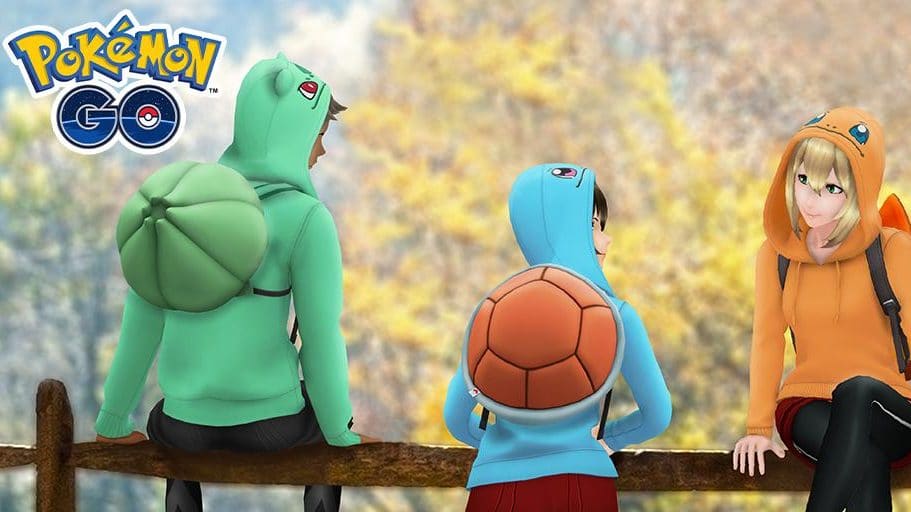 Pokémon GO recibe mochilas de Bulbasaur, Squirtle y Charmander