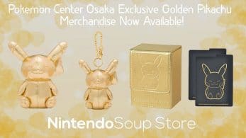 NintendoSoup Store permite reservar merchandise oficial de Pokémon Center Osaka DX