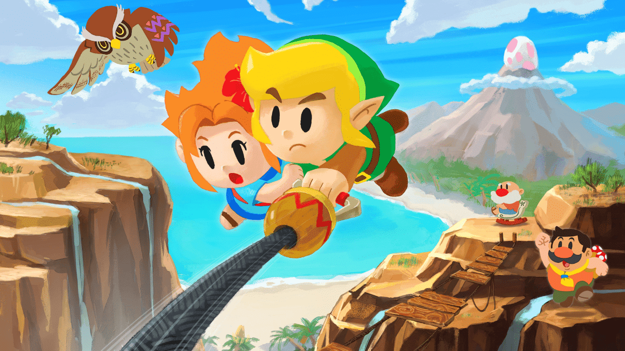 Nintendo celebra el estreno de Zelda: Link’s Awakening con esta ilustración