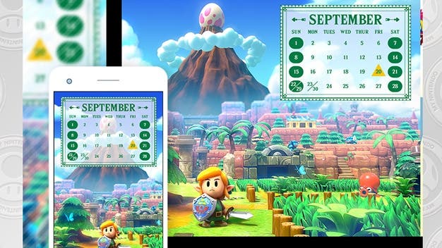Nuevos calendarios y fondos de pantalla de Zelda: Link’s Awakening entre las recompensas americanas de septiembre de My Nintendo