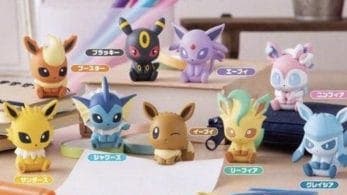 Esta adorable colección de figuritas de las Eeveeluciones de Pokémon se lanza a finales de año en Japón