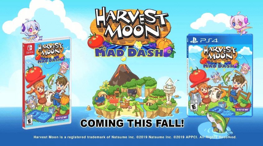 Harvest Moon: Mad Dash estrena tráiler de debut