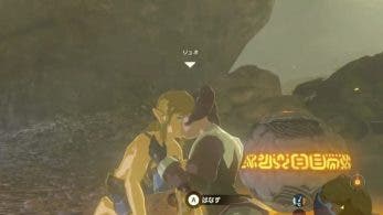 Vídeo: Logran capturar un apasionado beso entre Link y Lune en Zelda: Breath of the Wild