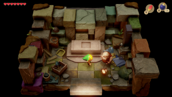 Os desvelamos qué te entrega Dampé al completar todos sus desafíos de creación de mazmorras en Zelda: Link’s Awakening