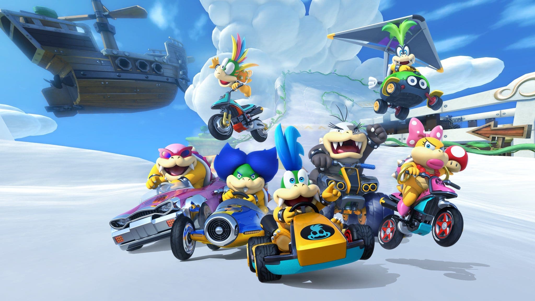 Ya disponibles nuevos iconos de Mario Kart 8 Deluxe en Nintendo Switch Online