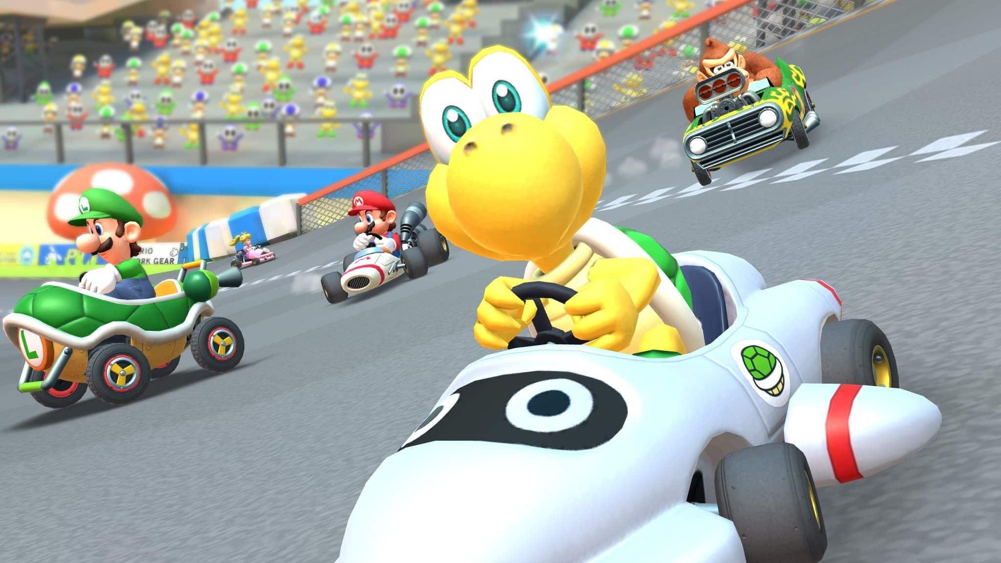 Estas imágenes de Mario Kart Tour nos muestran vehículos que están de regreso