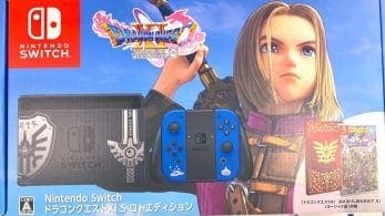 Así luce la caja de Nintendo Switch Dragon Quest XI S Roto Edition