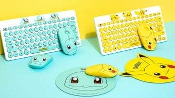 Estos teclados y ratones de Pokémon ya están disponibles en Corea del Sur
