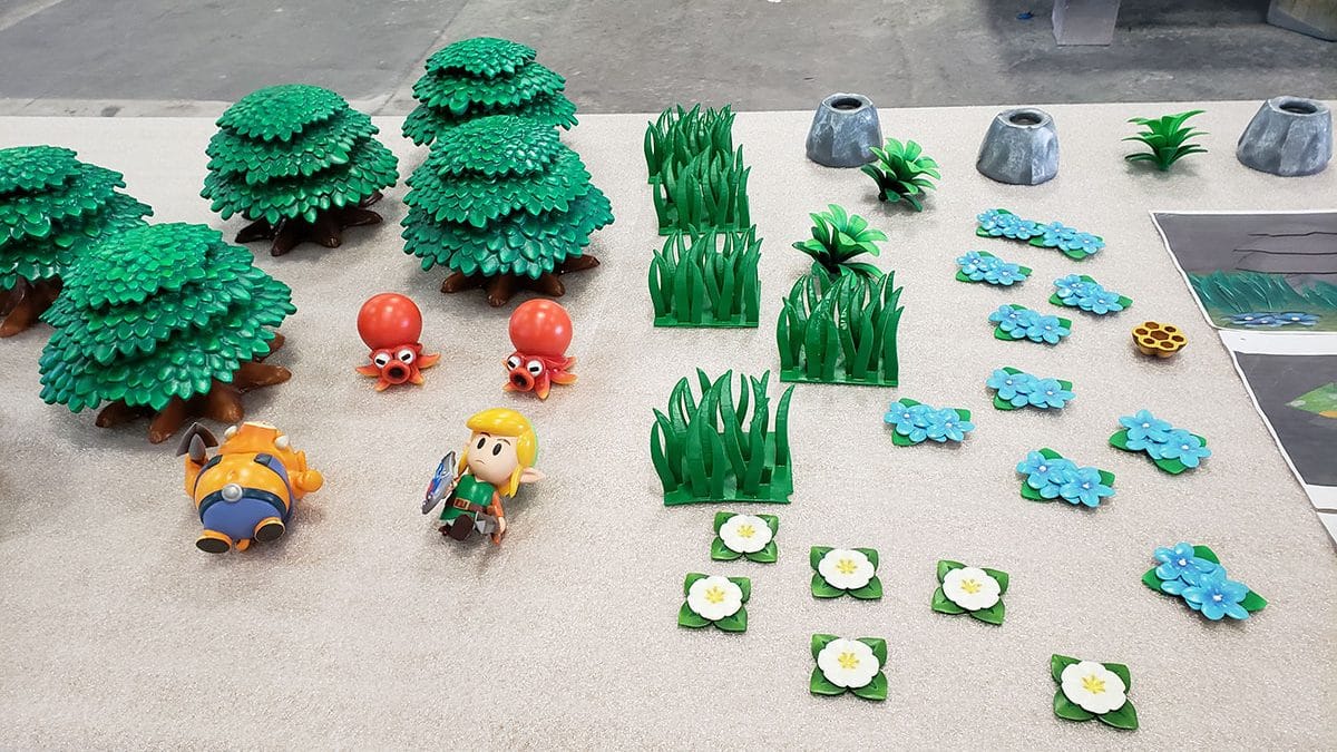 Nintendo comparte más capturas de Legend of Zelda: Link’s Awakening y más imágenes de su diorama del E3 2019