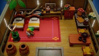 Se muestran algunas figuras que podemos usar para decorar nuestra habitación en The Legend of Zelda: Link’s Awakening