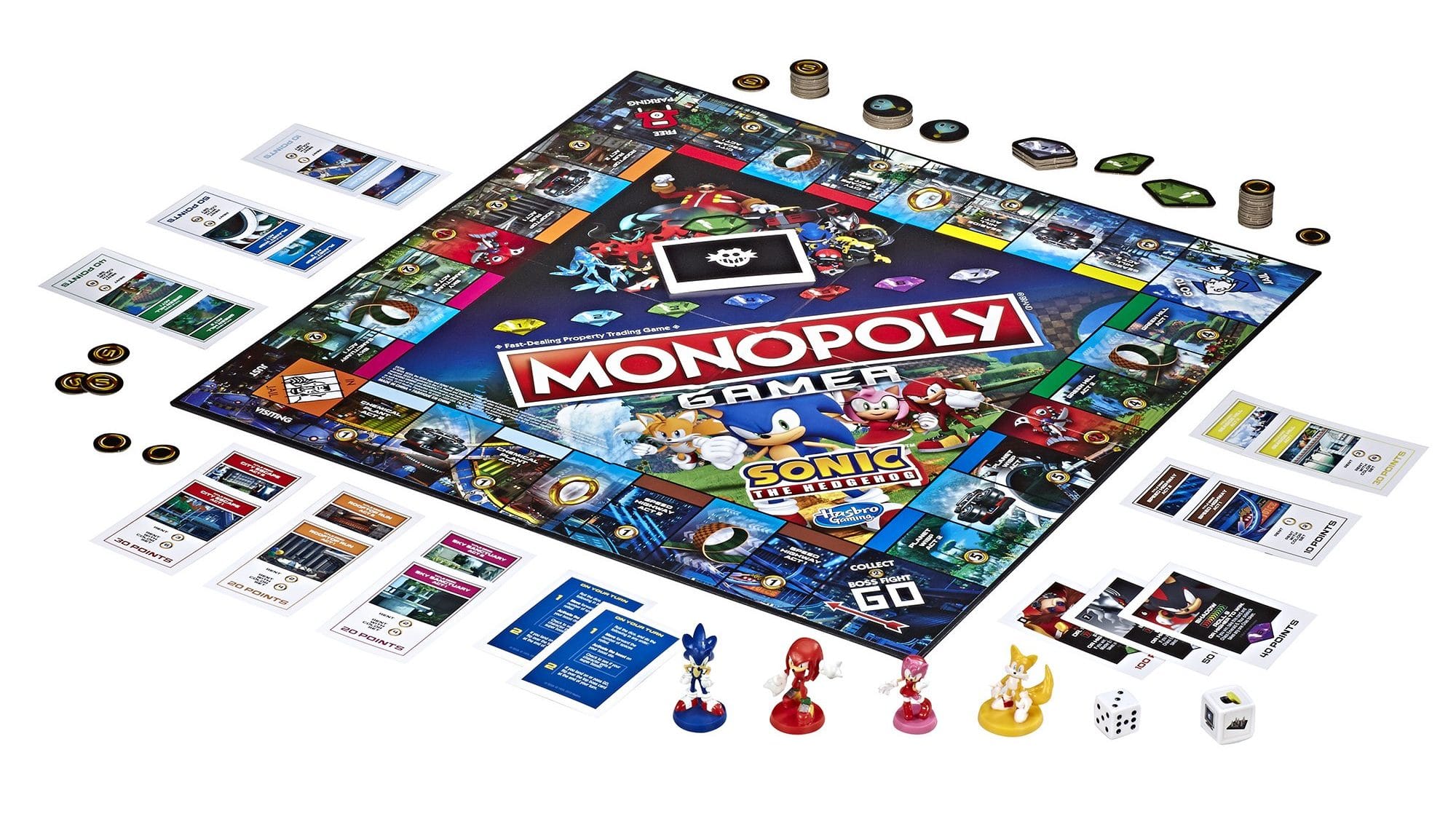 SEGA nos muestra al detalle Monopoly Gamer: Sonic the Hedgehog Edition