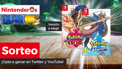 [Act.] ¡Sorteamos una copia de Pokémon Espada o Escudo junto a Blas05!