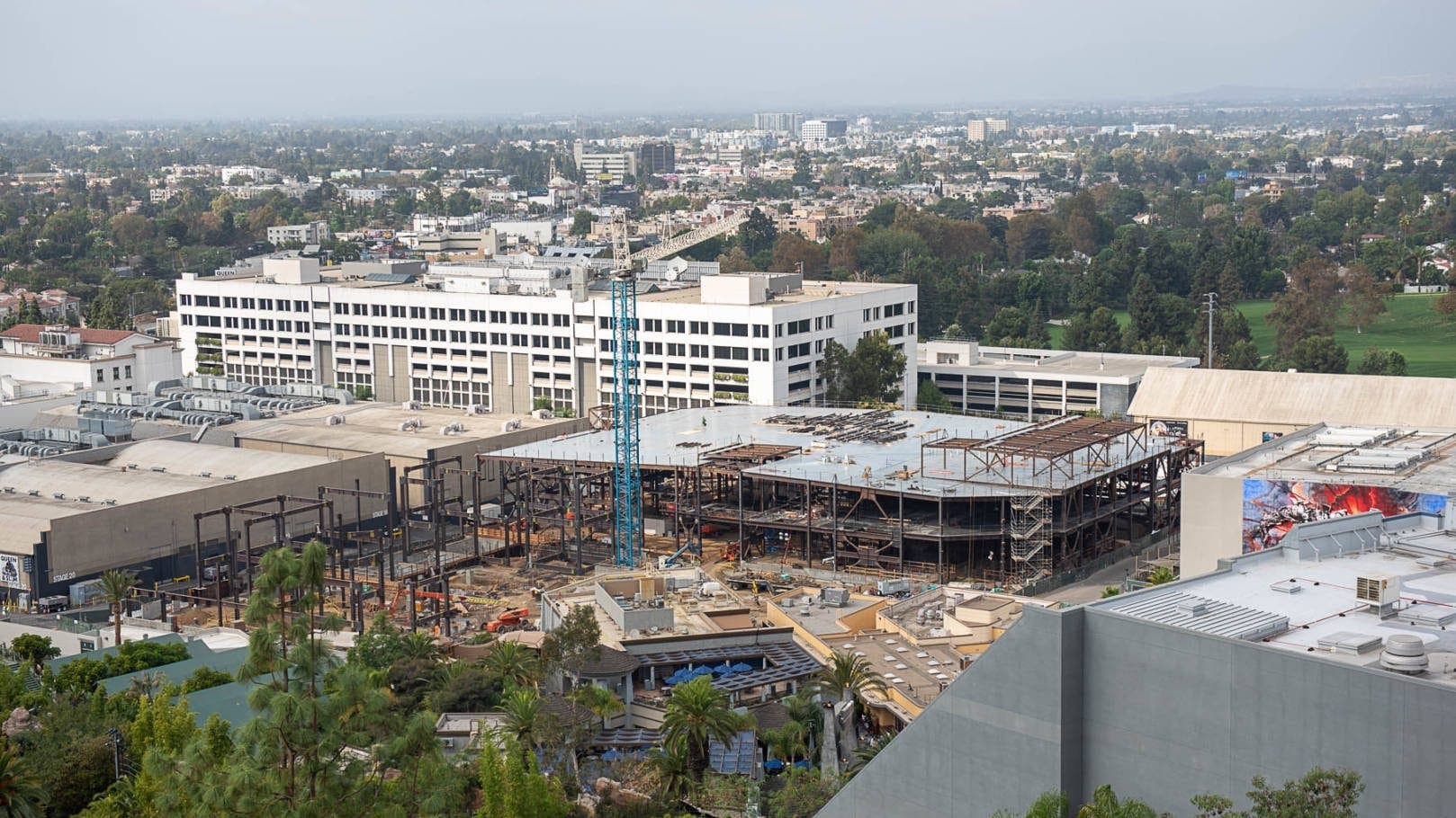 Se comparten nuevas imágenes de la construcción de Super Nintendo World en Universal Studios Hollywood
