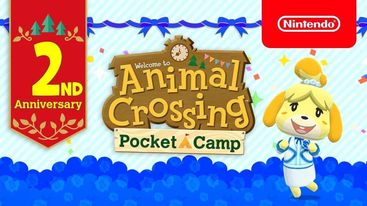 Nintendo celebra el segundo aniversario de Animal Crossing: Pocket Camp con un nuevo vídeo