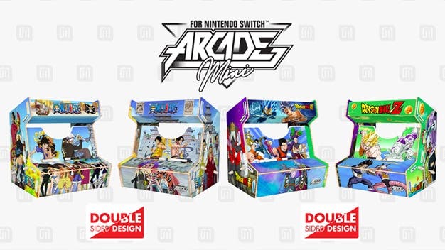 Nuevos modelos de Arcade Mini basados en One Piece y Dragon Ball
