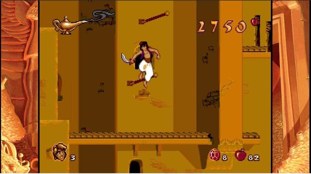 Pompeji disk skål Disney Classic Games: Aladdin And The Lion King