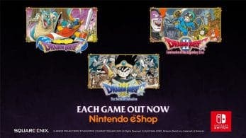 Tráiler de lanzamiento de Dragon Quest I, II y III
