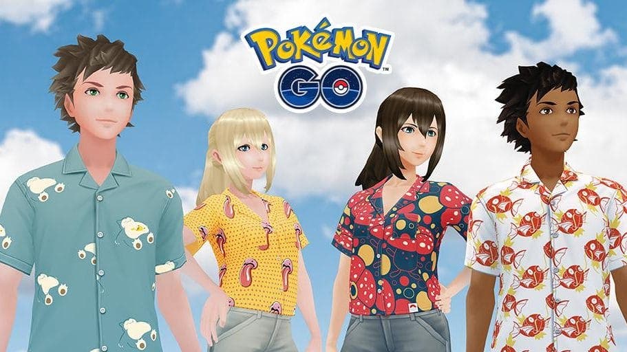 Pokémon GO recibe nuevas camisas para nuestro avatar