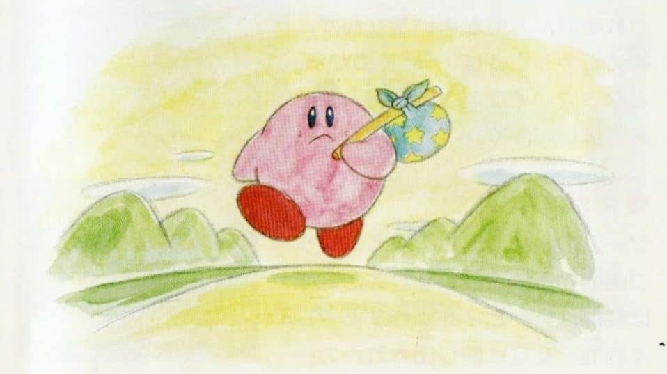 Kirby mandando callar al Rey Dedede es canon