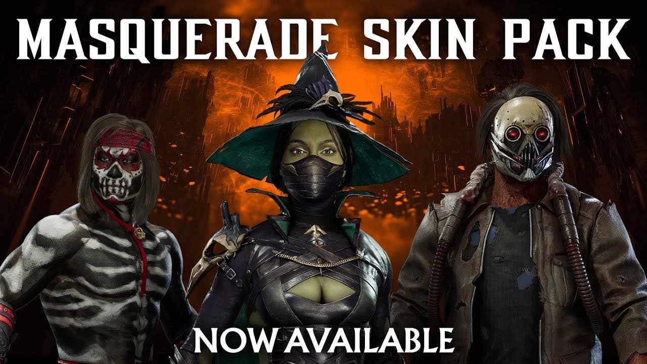 Mortal Kombat 11 celebra Halloween con el “Masquerade Skin Pack”, ya disponible