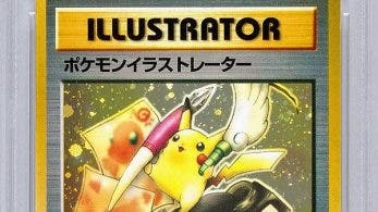 Esta rara carta de “Pikachu Ilustrador” alcanza un valor de 195.000$ en una subasta