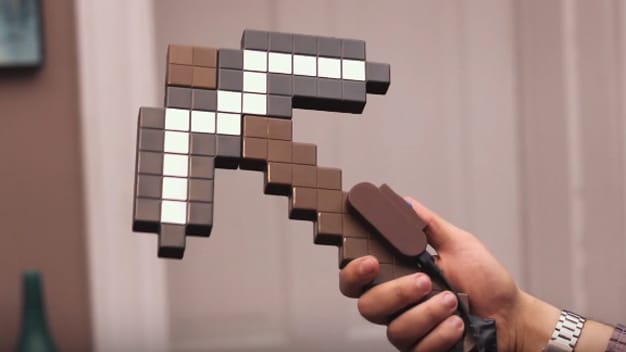 [Act.] No te pierdas este mando personalizado de Minecraft en forma de pico