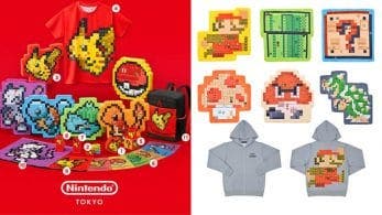 Revelado el merchandising de la colaboración entre Nintendo Tokyo y Pokémon Center Shibuya con 8-bit