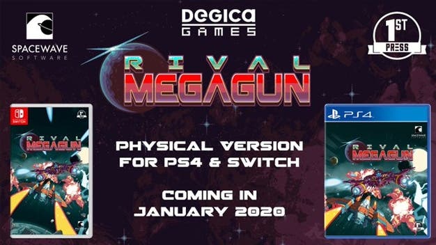 La edición física de Rival Megagun se lanzará en enero del 2020