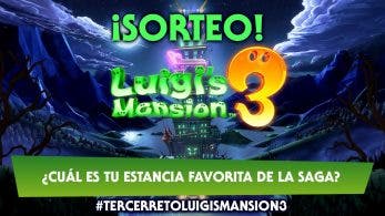 Últimas horas para participar en el sorteo #TercerRetoLuigisMansion3 de Nintendo España