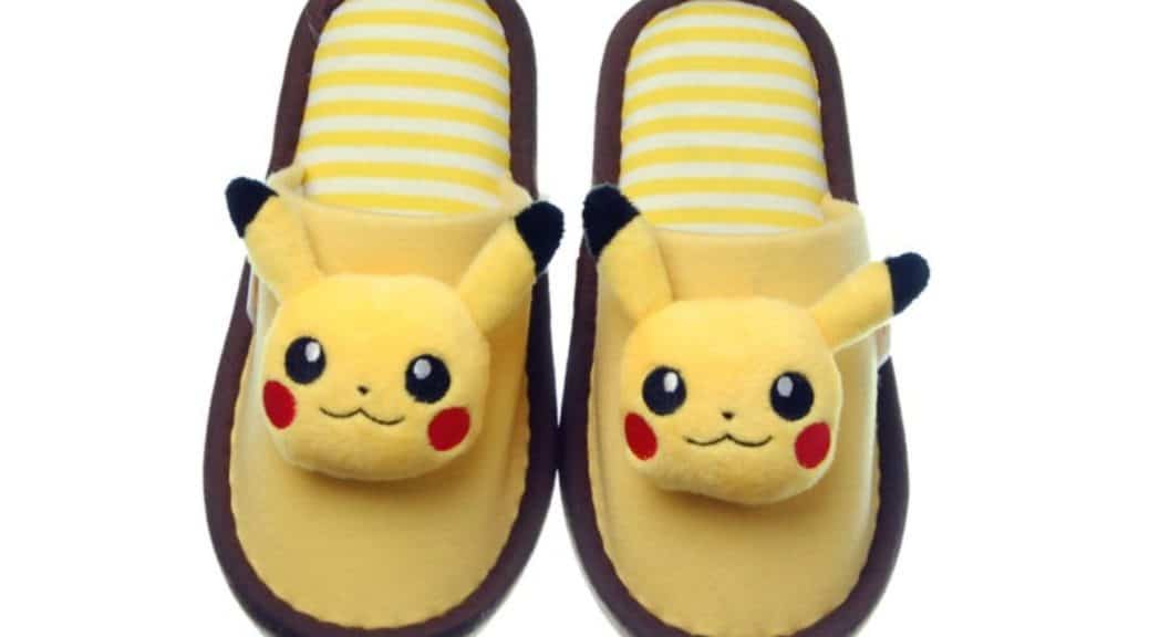 Estas zapatillas de Pokémon para andar por casa ya están disponibles en Japón