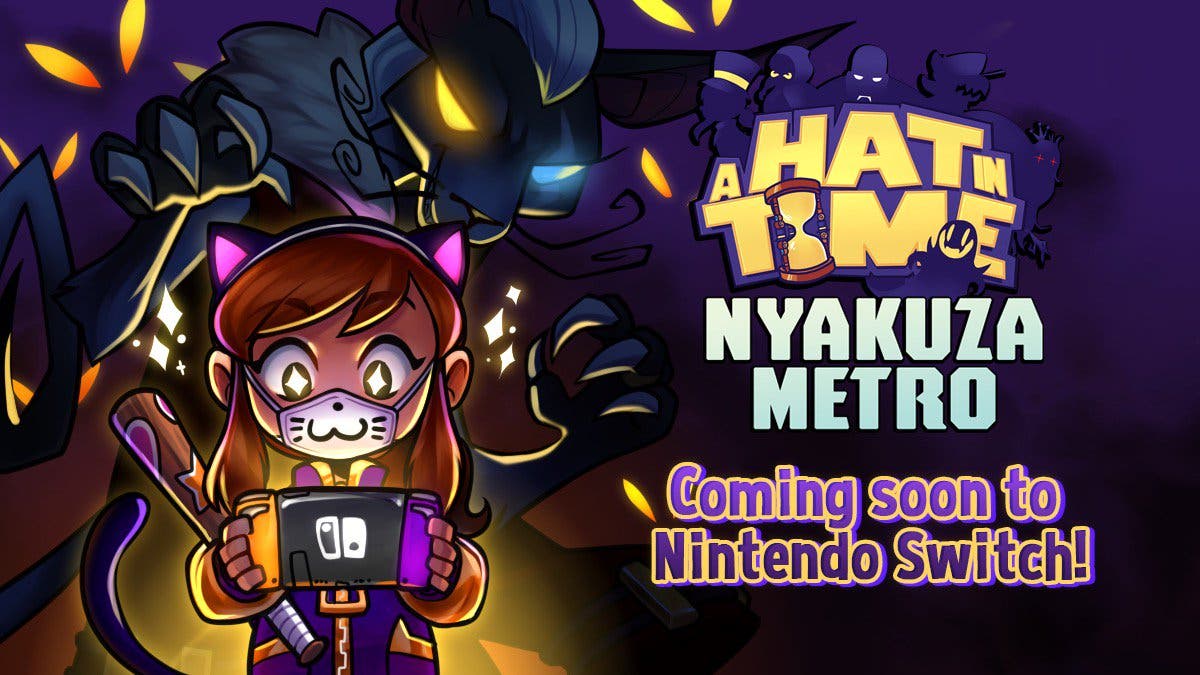 [Act.] A Hat in Time recibirá el DLC Nyakuza Metro en Nintendo Switch