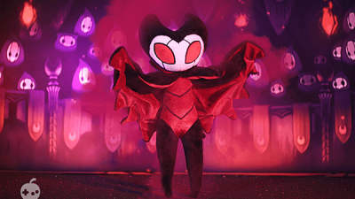 Este peluche y este pin del maestro de la Compañía Grimm, de Hollow Knight, ya pueden ser tuyos