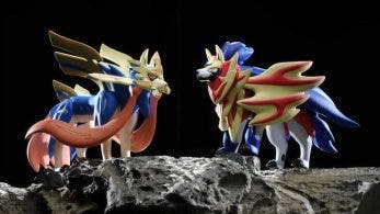 Takara Tomy abre las reservas de las figuras de los Pokémon legendarios Zacian y Zamazenta de Pokémon Espada y Escudo