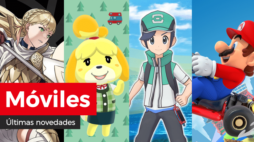 Novedades para móviles: Avance de Galería quimérica y más en Fire Emblem Heroes, retos de peces en Animal Crossing: Pocket Camp, evento de reclutamiento y más en Pokémon Masters y avance de Estela y Senda Arcoiris en Mario Kart Tour