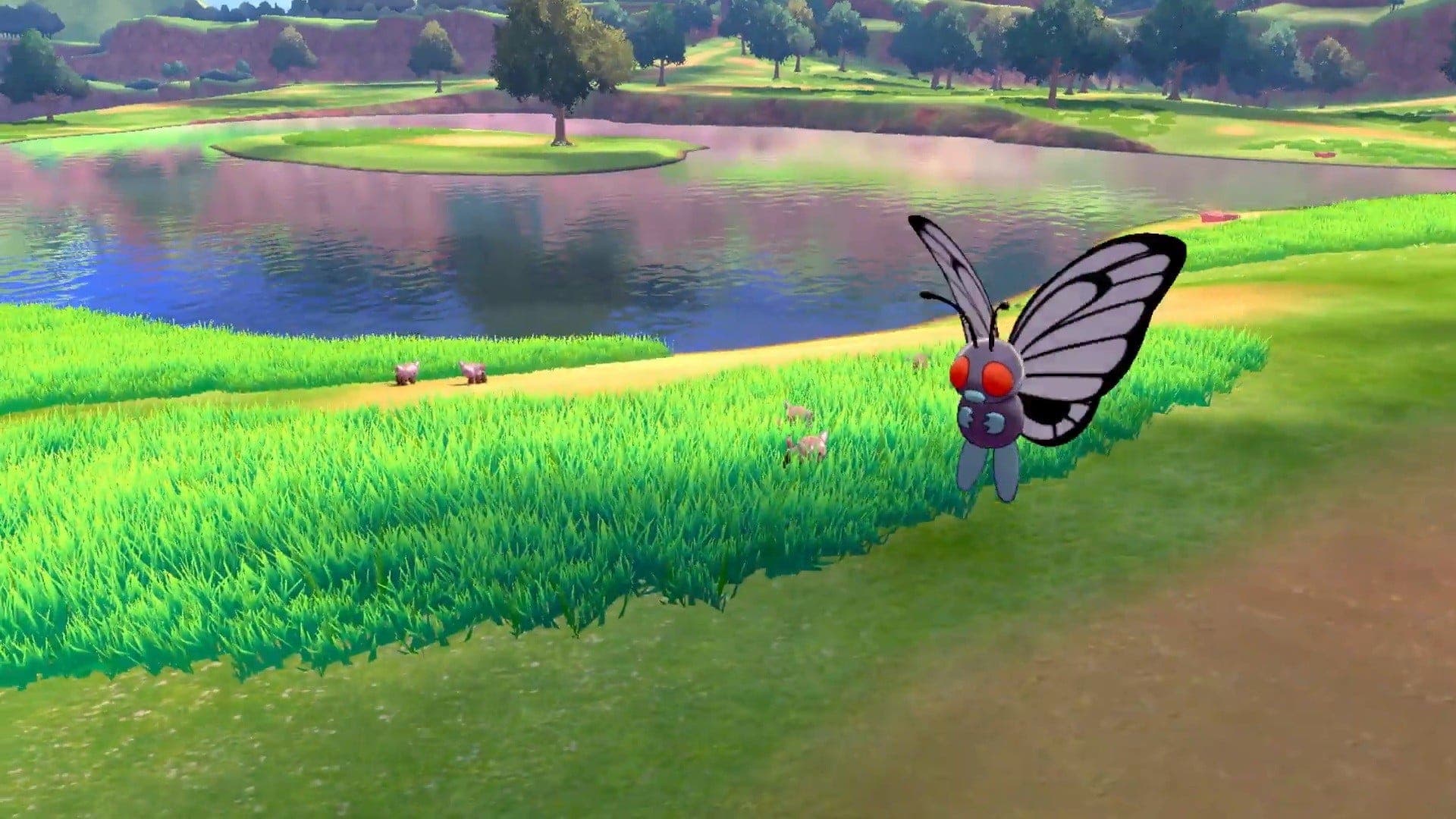 Se tardó aproximadamente medio año en crear la hierba alta de Pokémon Espada y Escudo