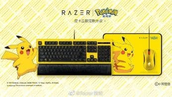 Ya están disponibles para reservar en China estos accesorios de PC de Razer inspirados en Pikachu